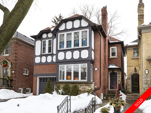 South Leaside Detached for sale: 4 bedroom (Listed 2014-02-24)